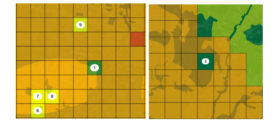 grid 1 dan 3