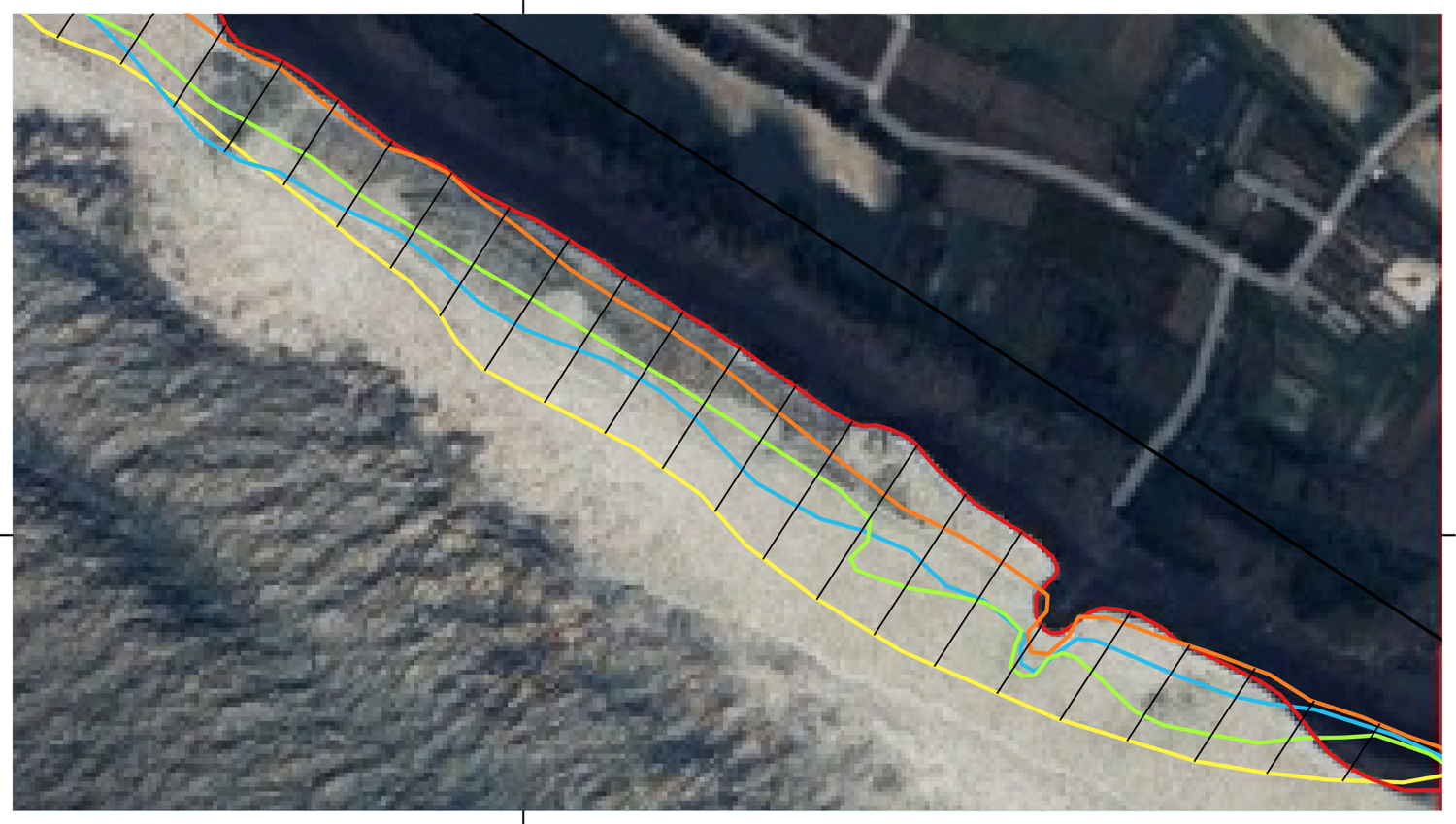 Analisis Perubahan Garis Pantai di Pantai Trisik Menggunakan QGIS Shoreline Change Analysis Tool (QSCAT)
