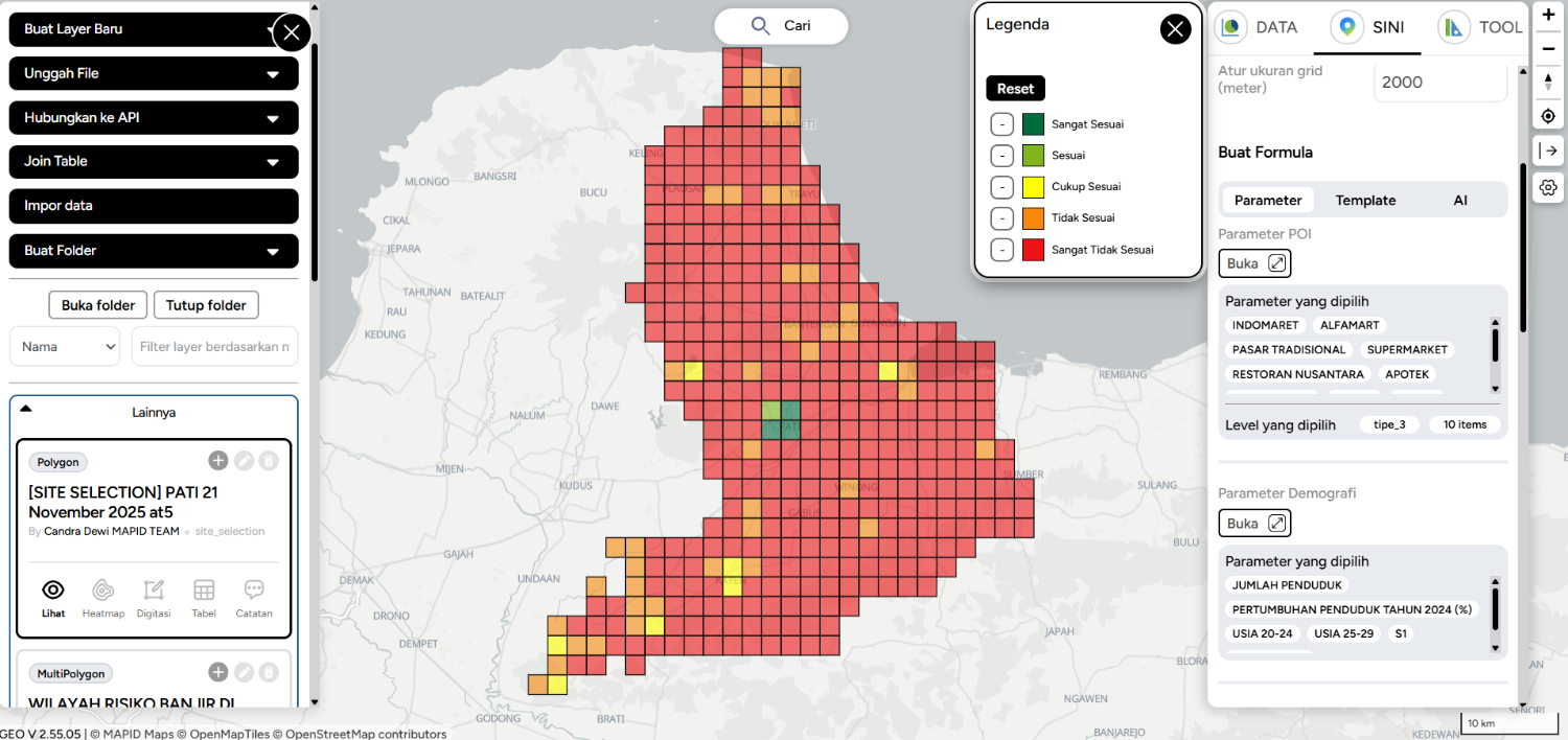 Proses Site Selection