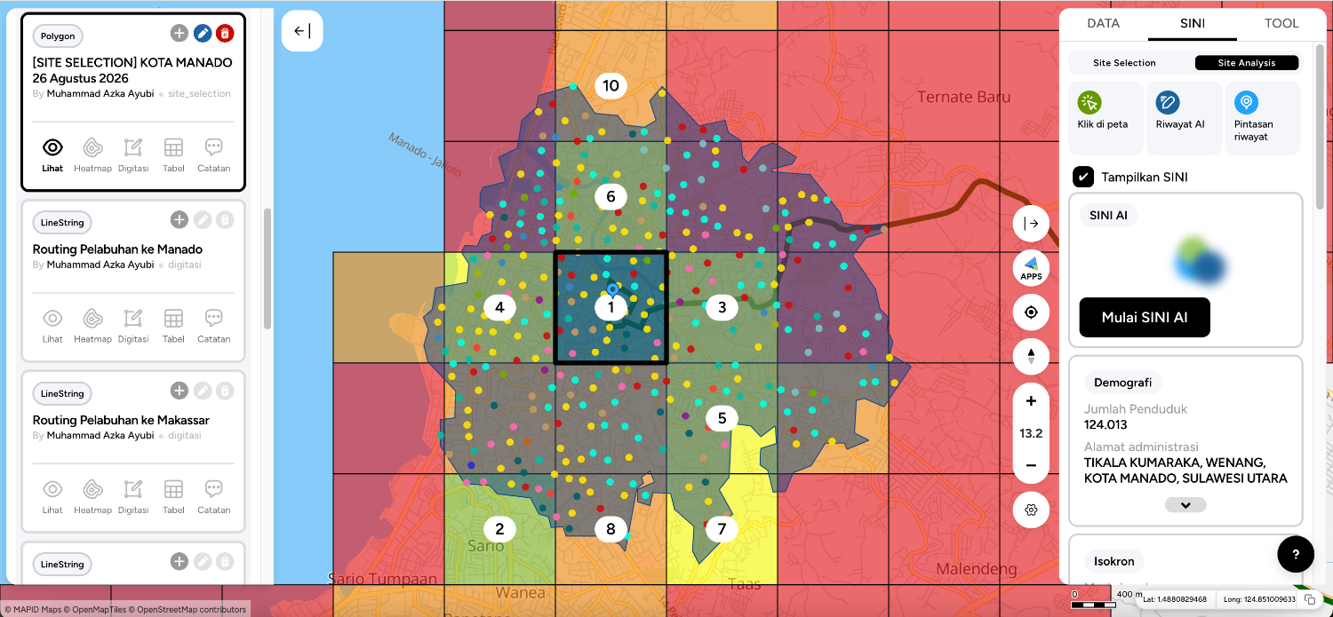 Site Analysis Manado