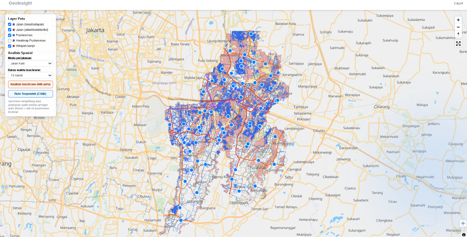 Layer Peta Interaktif WebGIS GeoInsight