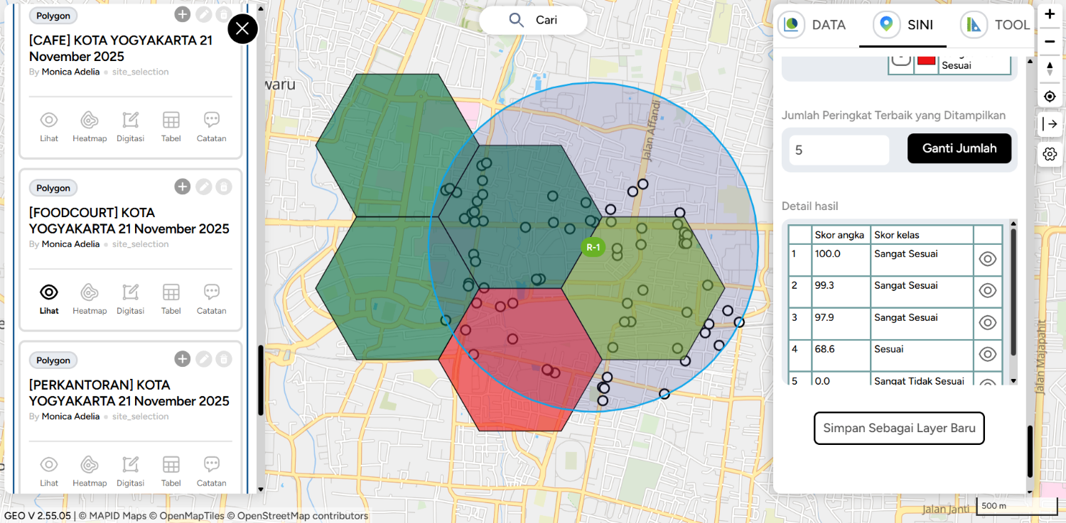 Analisis Lokasi Sebagai Optimalisasi Pemanfaatan Aset Tanah Kosong PT LPP Agro Nusantara Berbasis Platform MAPID