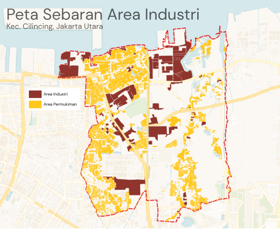 Peta Sebaran Area Industri