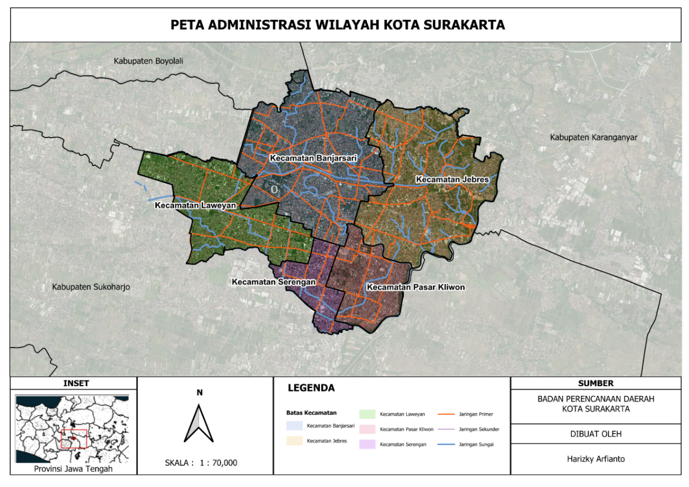 Batas Administrasi Kota Surakarta