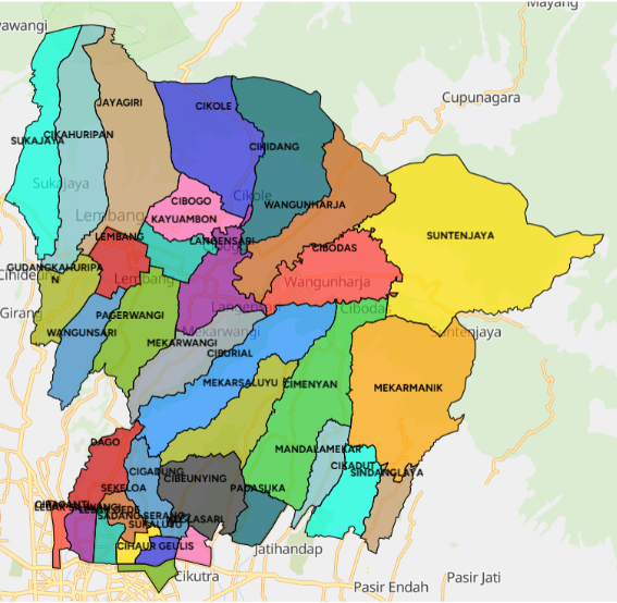 Gambar 1 Peta Lokasi Penelitian