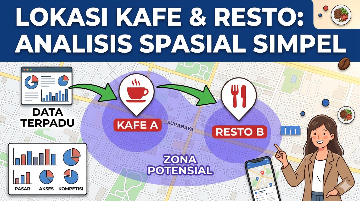 Analisis Spasial Rekomendasi Lokasi Bisnis Cafe dan Restoran di Kota Denpasar, Bali