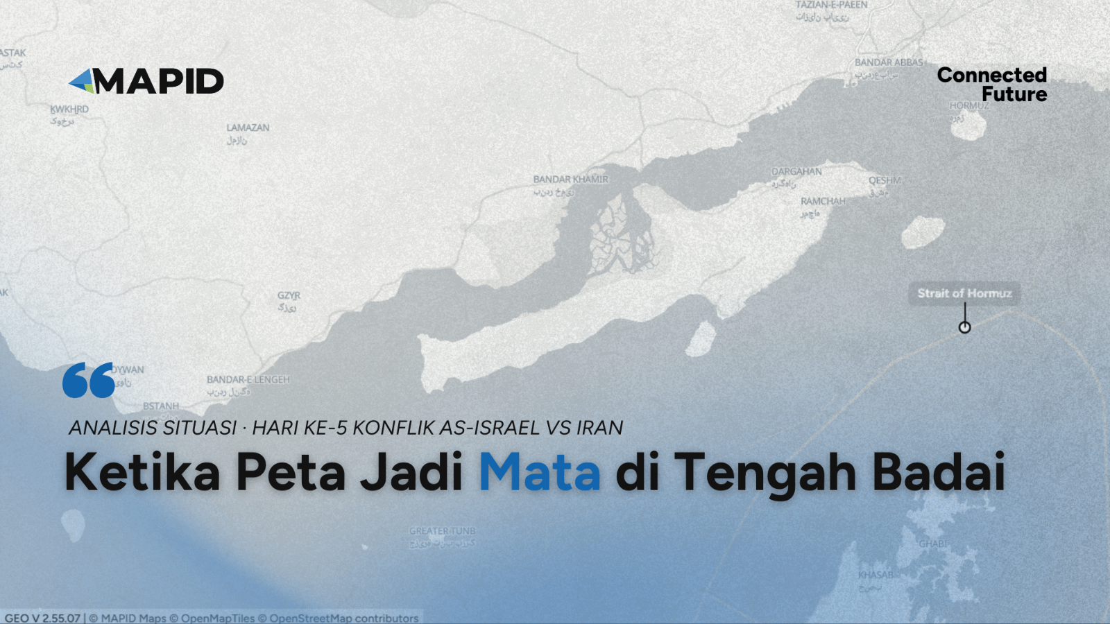 Ketika Peta Jadi Mata di Tengah Badai