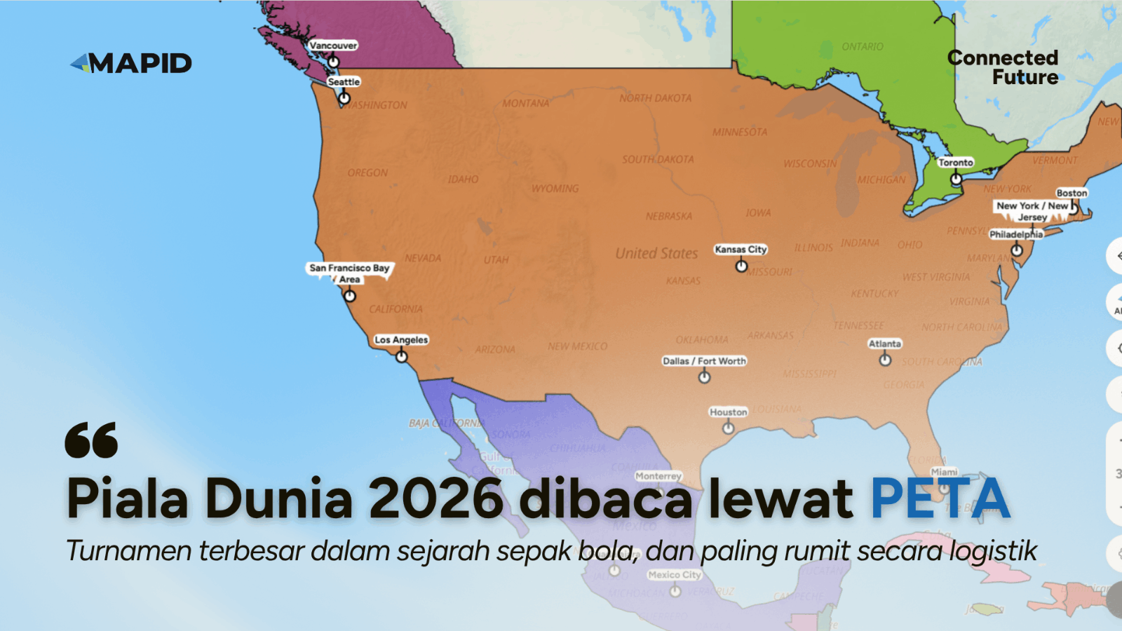Piala Dunia 2026 dibaca lewat PETA