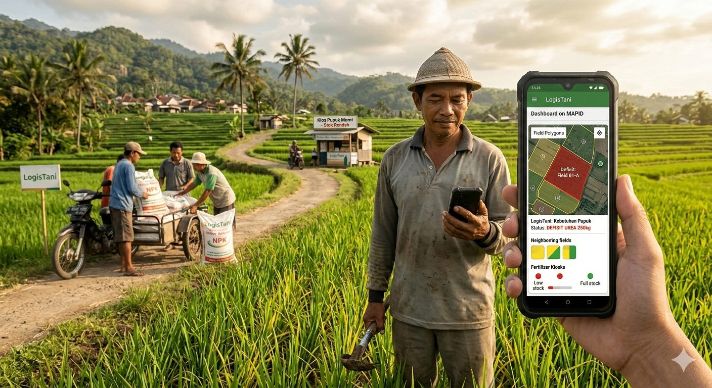 Integrasi GIS dalam Penentuan Lokasi Depo Pupuk: Sinkronisasi Kebutuhan Lahan dan Aksesibilitas Malang Raya